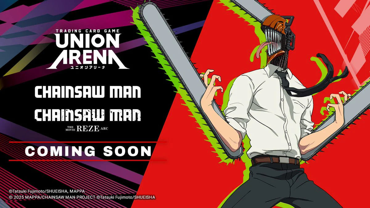 (Pre-Order) UNION ARENA CARD GAME: BOOSTER PACK: CHAINSAW MAN (UE22BT)