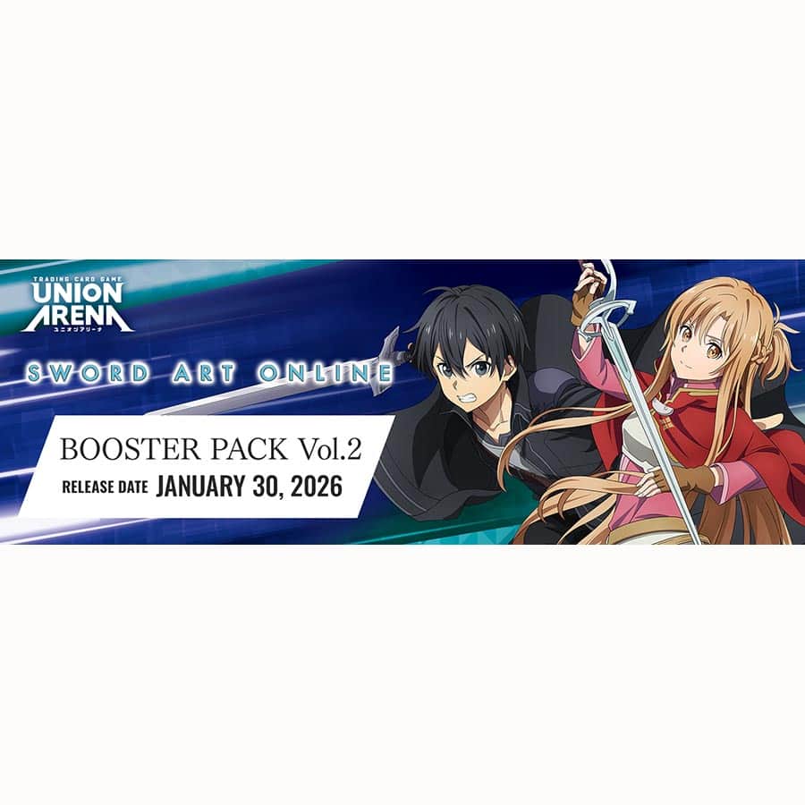 (Pre-Order) UNION ARENA CARD GAME: BOOSTER BOX : SWORD ART ONLINE VOLUME 2 (UEX06BT)