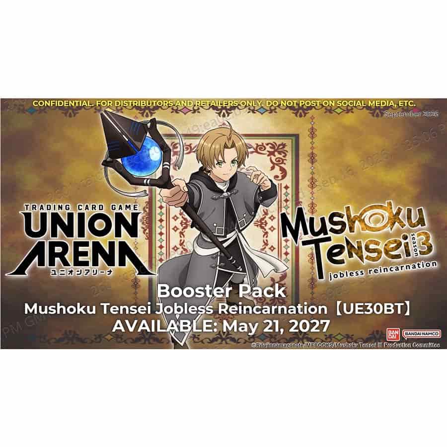 UNION ARENA CARD GAME: MUSHOKU TENSEI BOOSTER (UE30BT) (16CT)