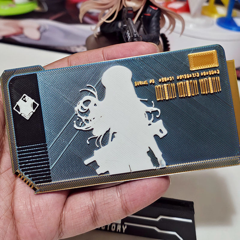 Nikke Goddess of Victory | Special Voucher Ticket 3D Printed Replica. display piece