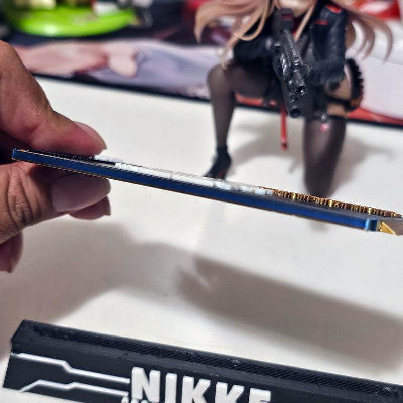 Nikke Goddess of Victory | Special Voucher Ticket 3D Printed Replica. display piece