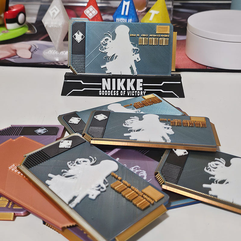 Nikke Goddess of Victory | Special Voucher Ticket 3D Printed Replica. display piece