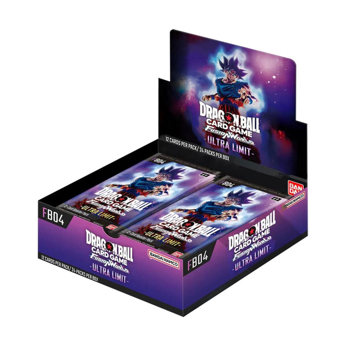 DRAGON BALL SUPER TCG: FUSION WORLD 04 ULTRA LIMIT BOOSTER