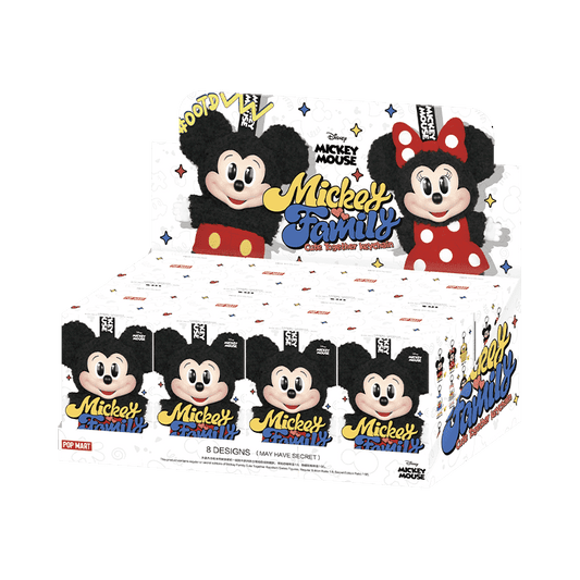 Mickey Family Cute Together Keychain Series Figures Blind Box