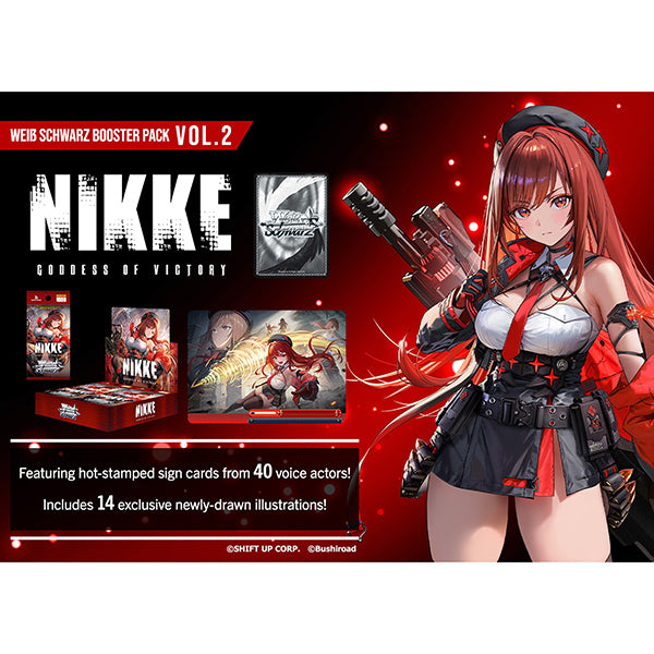 [Pre-Order] WEISS SCHWARZ: BOOSTER: GODDESS OF VICTORY: NIKKE VOLUME 2