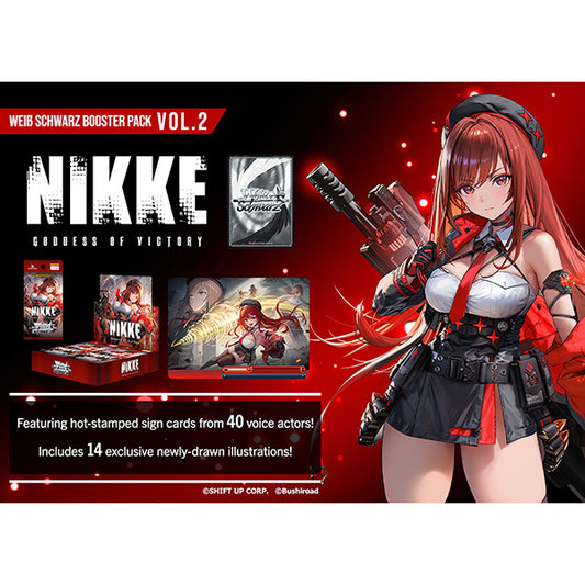 [Pre-Order] WEISS SCHWARZ: BOOSTER: GODDESS OF VICTORY: NIKKE VOLUME 2