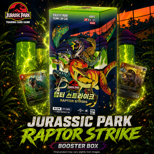 [Korean] Jurassic Park | Raptor Strike Booster Box