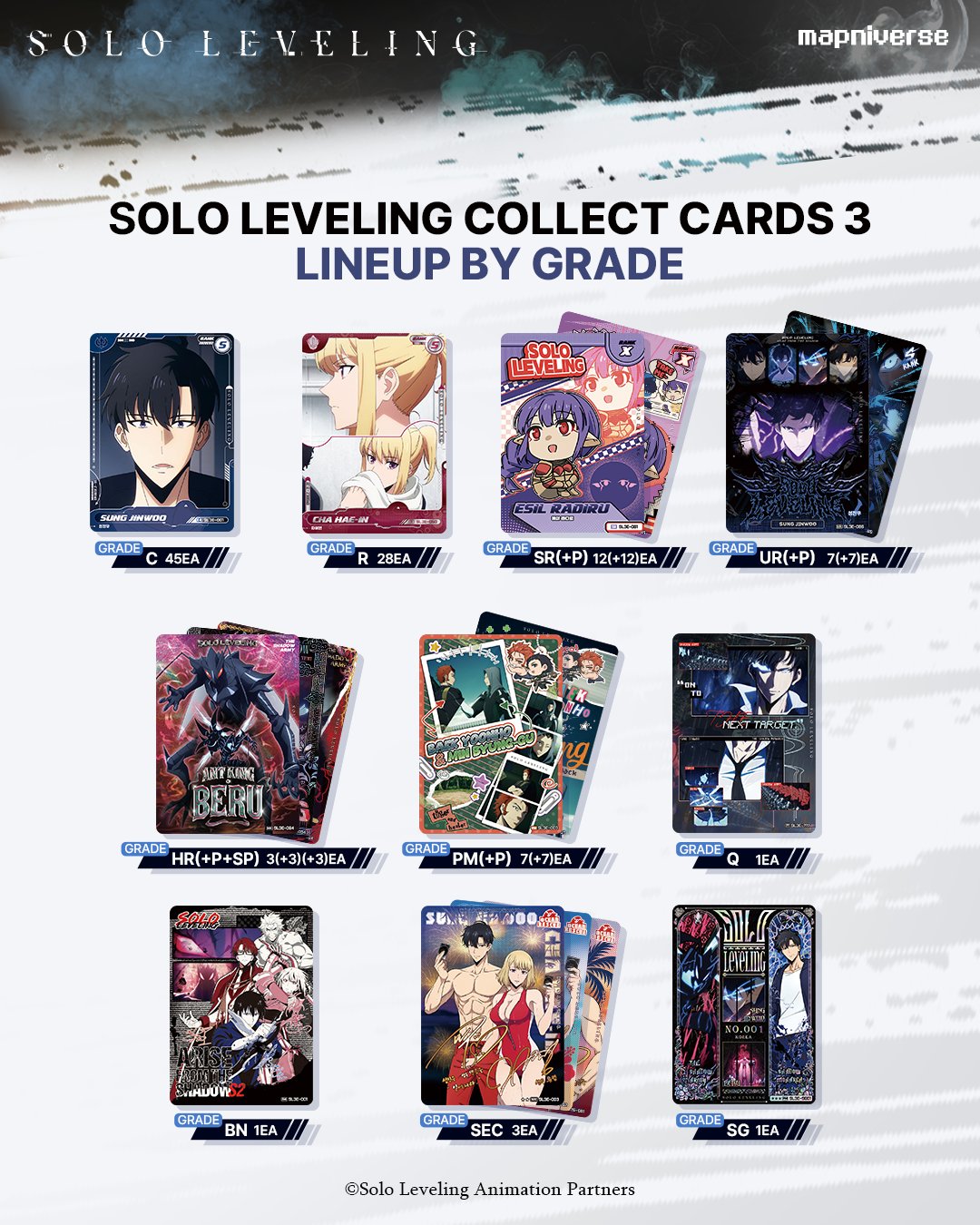 Mapniverse| Solo Leveling Vol3 CCG