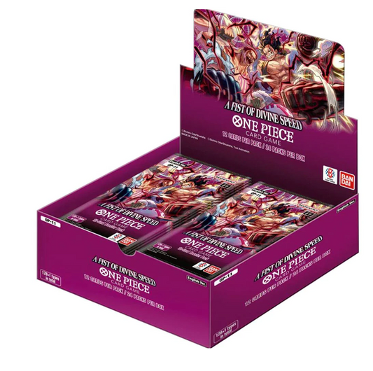 One Piece Card Game: A Fist of Divine Speed - Booster Box OP-11