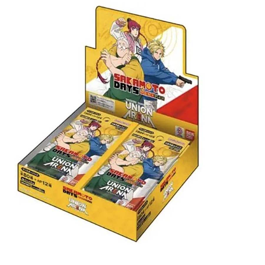 (Pre-Order)  UNION ARENA CARD GAME: BOOSTER BOX: SAKAMOTO DAYS (UE19BT)