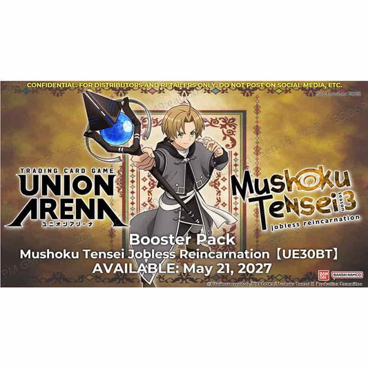 UNION ARENA CARD GAME: MUSHOKU TENSEI BOOSTER (UE30BT) (16CT)