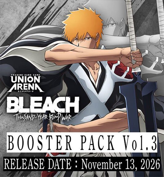 [Pre-Order{ UNION ARENA CARD GAME: BOOSTER BOX: BLEACH: THOUSAND-YEAR BLOOD WAR VOL3