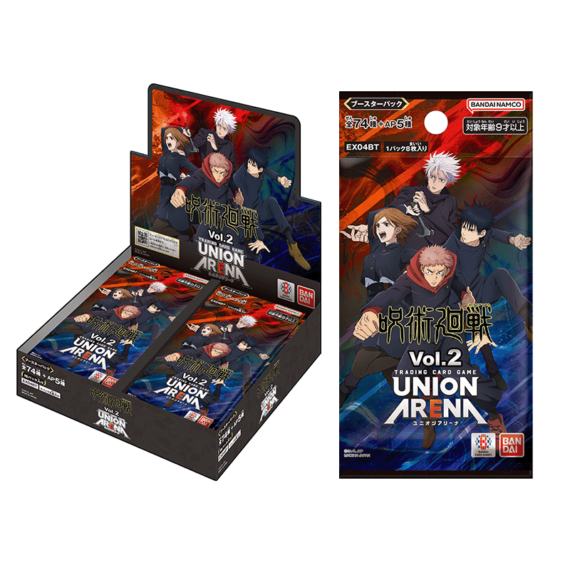UNION ARENA BOOSTER BOX JUJUTSU KAISEN Vol.2