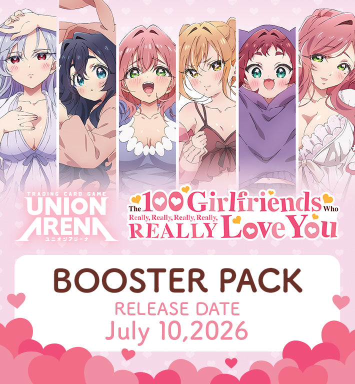 (Pre-Order) UNION ARENA CARD GAME: BOOSTER PACK: THE 100 GIRLFRIENDS WHO REALLY, REALLY, REALLY, REALLY, REALLY LOVE YOU (UE21BT)